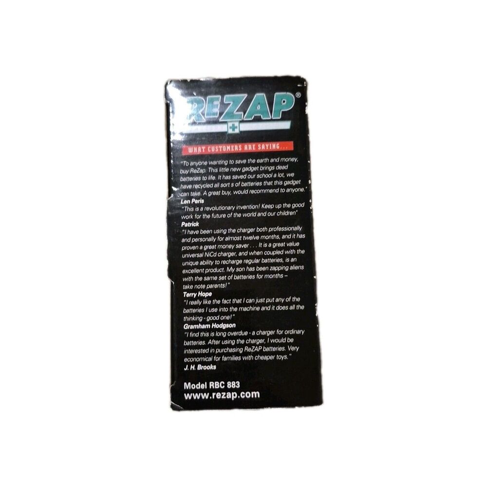 REZAP Battery Engineer Universal 5 in 1 Multi Chem Battery Charger RBC 883 - Picture 6 of 6